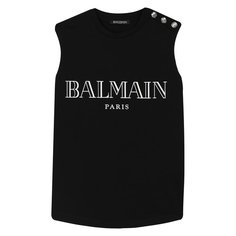 Хлопковая майка Balmain