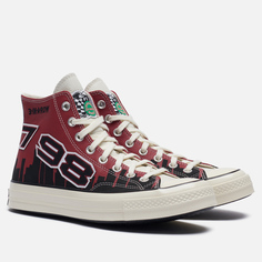 Кеды Converse x Chinatown Market x NBA Chuck Taylor 70 High, цвет красный
