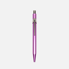 Ручка Caran dAche 849 Popline Metallic, цвет фиолетовый