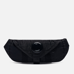 Сумка на пояс C.P. Company Nylon B Garment Dyed Lens Pouch, цвет чёрный