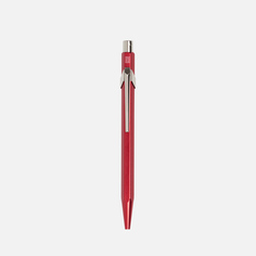 Ручка Caran dAche 849 Popline Metallic, цвет красный