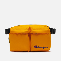 Сумка на пояс Champion Reverse Weave Cordura Logo Script, цвет оранжевый