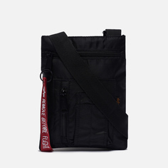 Сумка Alpha Industries Crew Messenger, цвет чёрный