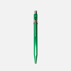 Ручка Caran dAche 849 Popline Metallic, цвет зелёный