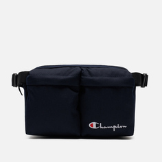 Сумка на пояс Champion Reverse Weave Cordura Logo Script, цвет синий