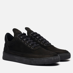 Кроссовки Filling Pieces Low Top Ripple Tonal, цвет чёрный, размер 36 EU