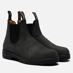 Ботинки Blundstone 587 Round Toe Chelsea Leather, цвет чёрный, размер 44.5 EU