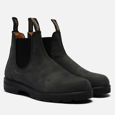 Ботинки Blundstone 587 Round Toe Chelsea Leather, цвет чёрный