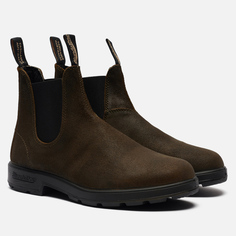 Ботинки Blundstone 1615 Original Suede, цвет оливковый