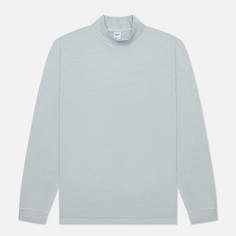 Мужской лонгслив Reebok Classics Natural Dye Mock Neck, цвет голубой