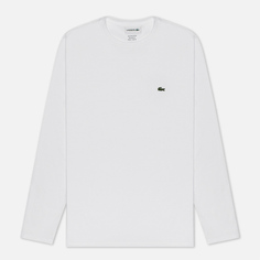 Мужской лонгслив Lacoste Crew Neck Pima Cotton, цвет белыйS