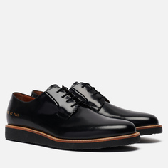 Мужские ботинки Common Projects Derby Shine 2133, цвет чёрный, размер 43 EU