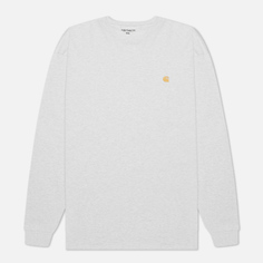 Мужской лонгслив Carhartt WIP L/S Chase, цвет серый