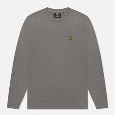 Мужской свитер Lyle &amp; Scott Cotton Merino Crew Neck Jumper, цвет серыйS