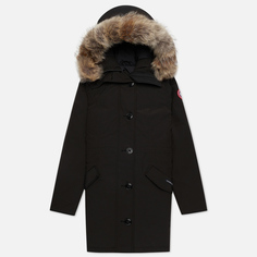 Женская куртка парка Canada Goose Rossclair, цвет чёрный, размер S