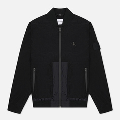 Мужская куртка бомбер Calvin Klein Jeans Technical, цвет чёрный