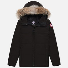 Женская куртка парка Canada Goose Chelsea, цвет чёрный, размер M