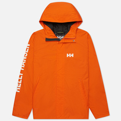 Мужская куртка ветровка Helly Hansen Ervik, цвет оранжевый