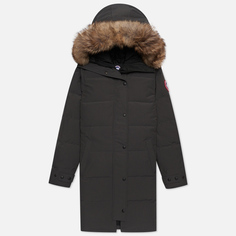 Женская куртка парка Canada Goose Shelburne, цвет серый