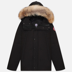 Мужская куртка парка Canada Goose Wyndham, цвет чёрныйS