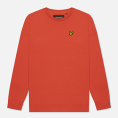 Женская толстовка Lyle &amp; Scott Oversized, цвет оранжевый