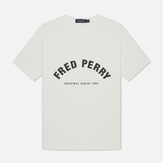 Женская футболка Fred Perry Arch Branded, цвет белый