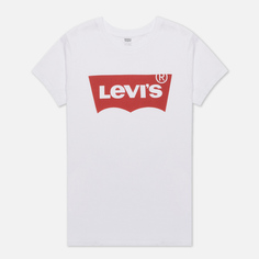 Женская футболка Levis The Perfect Large Batwing, цвет белый