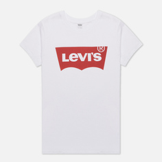 Женская футболка Levis The Perfect Large Batwing, цвет белый, размер L