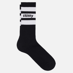 Носки Stussy Sport Crew, цвет чёрный, размер 40-46 EU