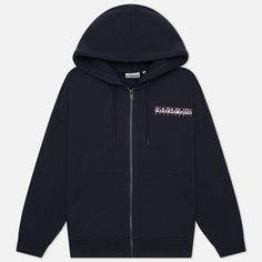 Женская толстовка Napapijri Bilea Full-Zip Hoodie, цвет синийS