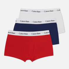 Комплект мужских трусов Calvin Klein Underwear 3-Pack Low Rise Trunk, цвет комбинированный