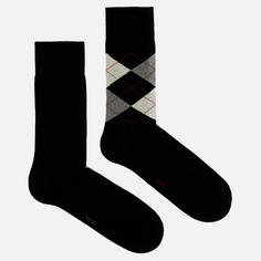 Комплект носков Burlington Everyday 2-Pack, цвет чёрный, размер 40-46 EU