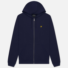 Мужская толстовка Lyle &amp; Scott Zip Through Hoodie, цвет синий