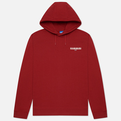 Мужская толстовка Napapijri Ice Hoodie, цвет красный