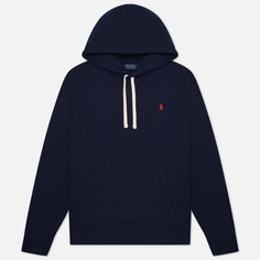 Мужская толстовка Polo Ralph Lauren Embroidered Pony Fleece Hoodie, цвет синий