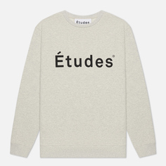 Мужская толстовка Etudes Essentials Story Etudes, цвет серый