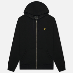 Мужская толстовка Lyle &amp; Scott Zip Through Hoodie, цвет чёрный