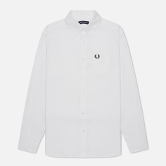 Мужская рубашка Fred Perry Oxford, цвет белый