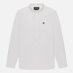 Мужская рубашка Lyle &amp; Scott Regular Fit Light Weight Oxford, цвет белый