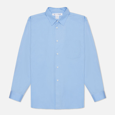 Мужская рубашка Comme des Garcons SHIRT Forever Wide Сlassic Cotton Poplin, цвет голубой