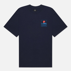 Мужская футболка Edwin Sunset On Mount Fuji, цвет синий, размер XS