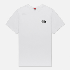 Мужская футболка The North Face Simple Dome, цвет белый, размер XXS