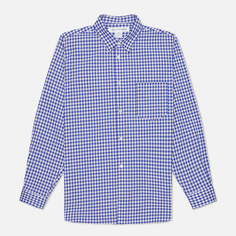 Мужская рубашка Comme des Garcons SHIRT Forever Gingham, цвет голубой