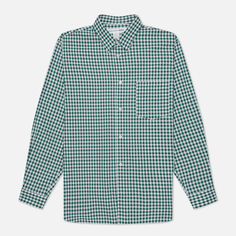 Мужская рубашка Comme des Garcons SHIRT Forever Gingham, цвет зелёный, размер S