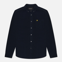 Мужская рубашка Lyle &amp; Scott Needle Cord, цвет синий