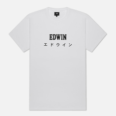 Мужская футболка Edwin Edwin Japan, цвет белый