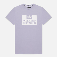 Мужская футболка Weekend Offender Prison SS21, цвет фиолетовый
