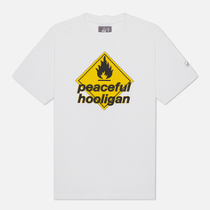 Мужская футболка Peaceful Hooligan Massive, цвет белый