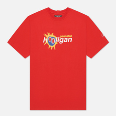 Мужская футболка Peaceful Hooligan Scream, цвет красный