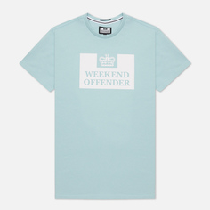 Мужская футболка Weekend Offender Prison SS21, цвет голубой